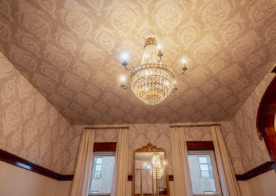 Virgie Bridal Suite Ceiling detail